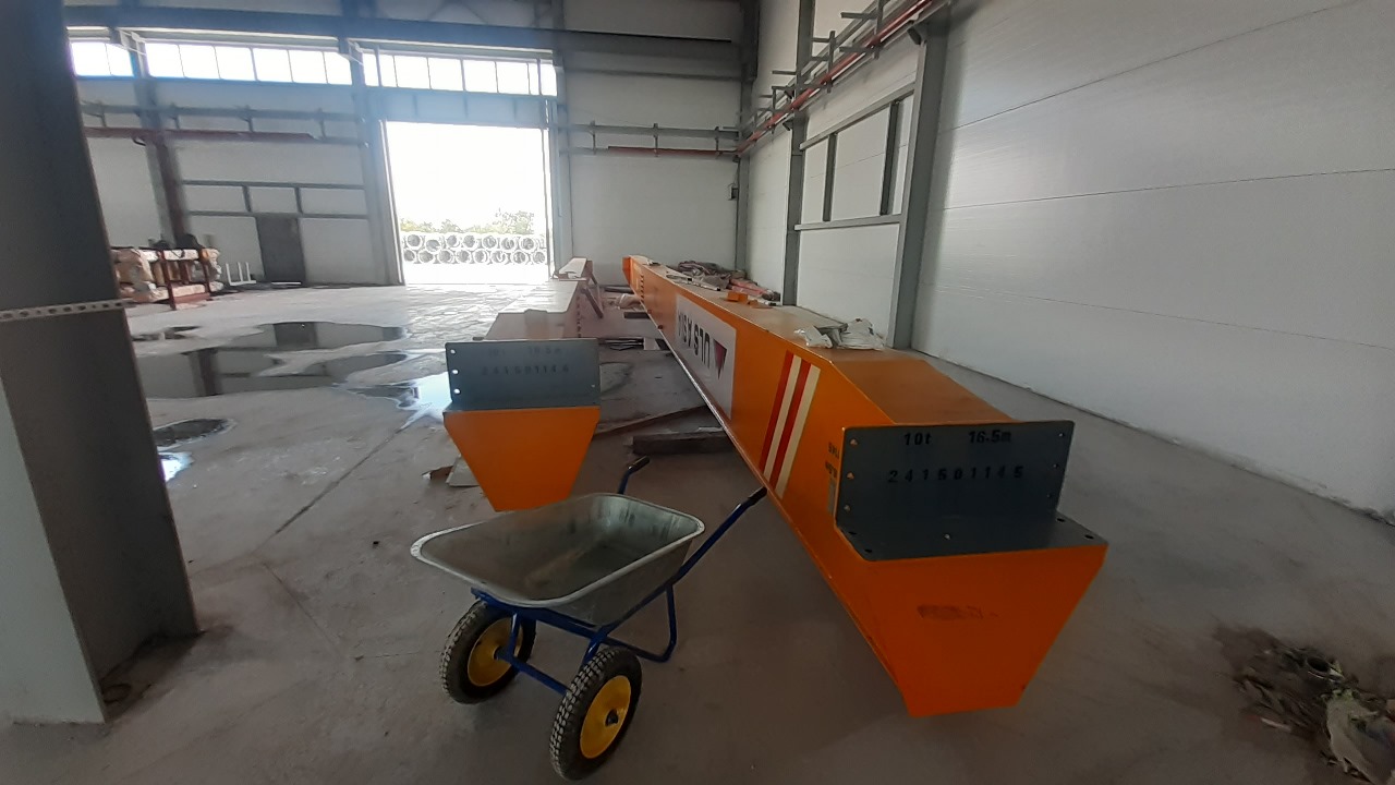 Монтажные работы Мостовых кранов г/п 10т. в количестве 5 ед.