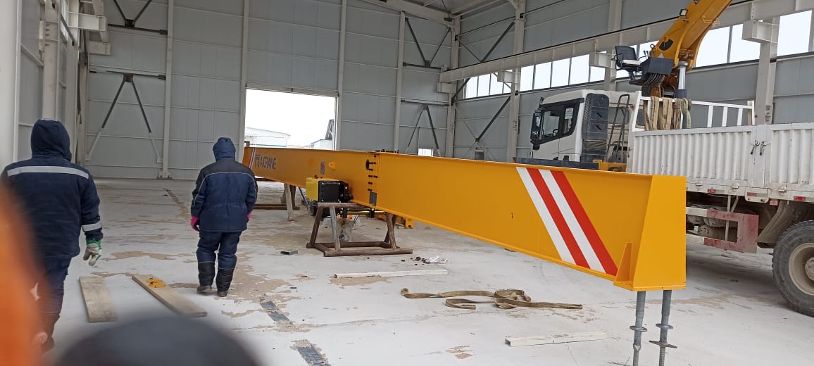 Монтажные работы Мостового крана г/п 10т.