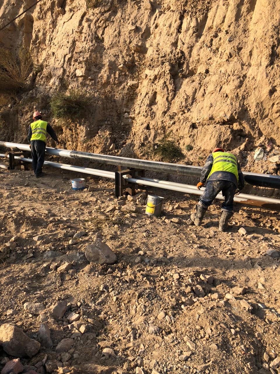 Строительство объектов очистных сооружений шахтных вод подземного рудника с инженерными сетями