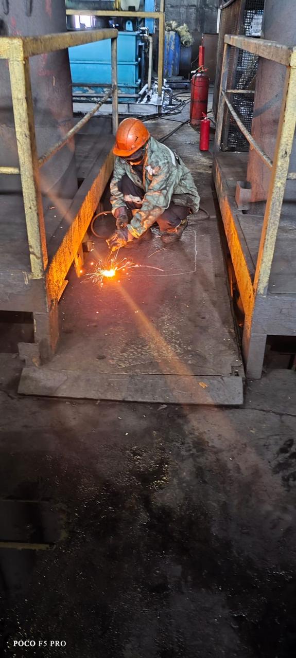 Замена технологических трубопроводов цеха обогащения