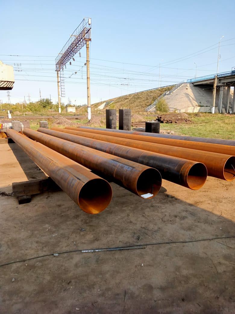 Изготовление и монтаж эстакады через железнодорожные пути 