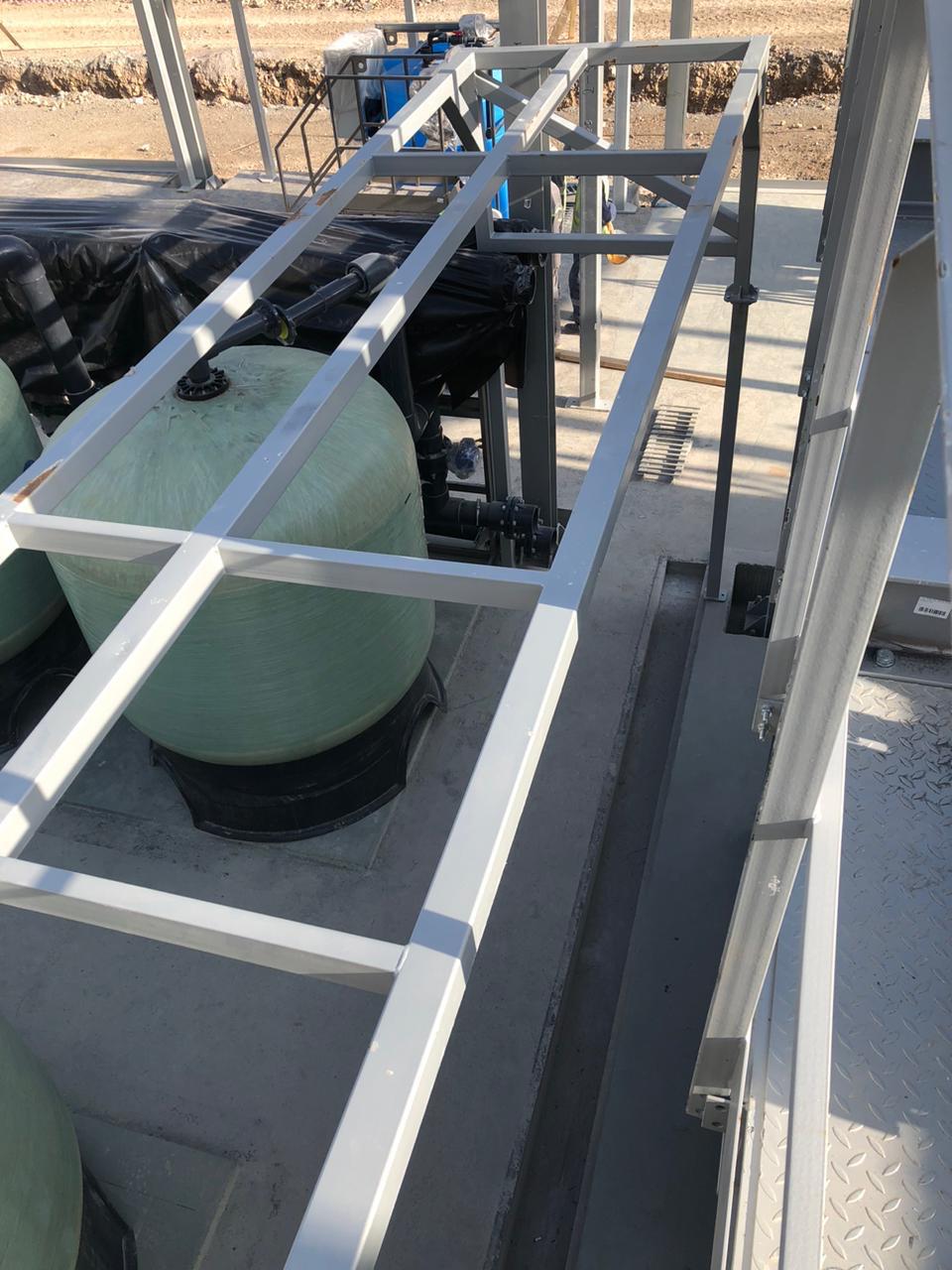 Строительство объектов очистных сооружений шахтных вод подземного рудника с инженерными сетями