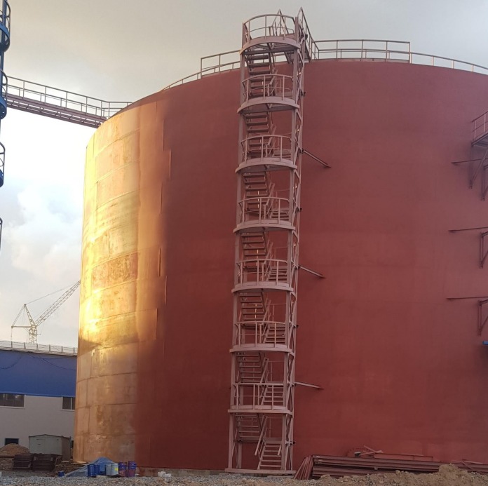 Очистка и покраска ёмкостей