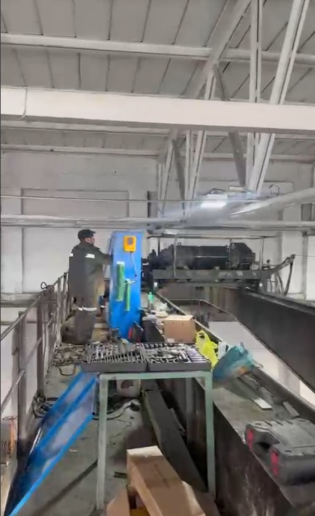 Ремонтные работы в Шарском локомотиворемонтном депо