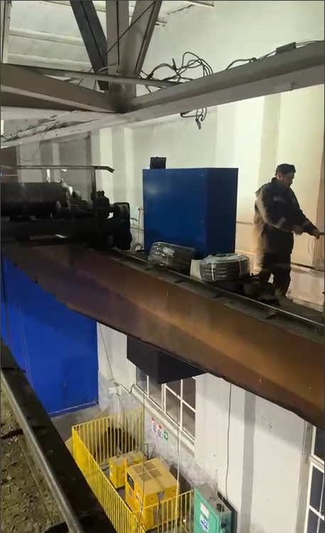 Ремонтные работы в Шарском локомотиворемонтном депо