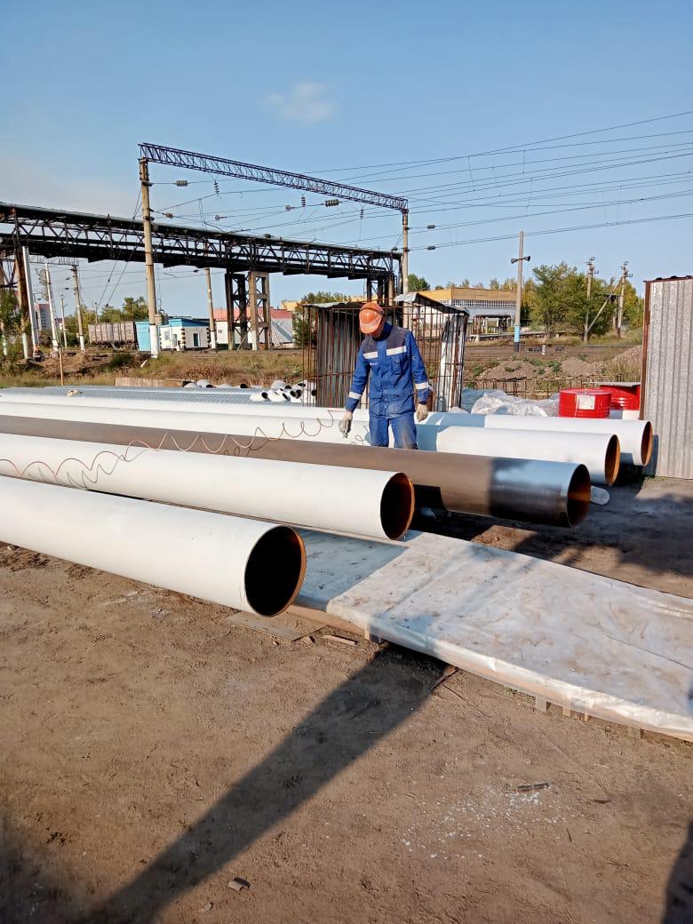 Изготовление и монтаж эстакады через железнодорожные пути 