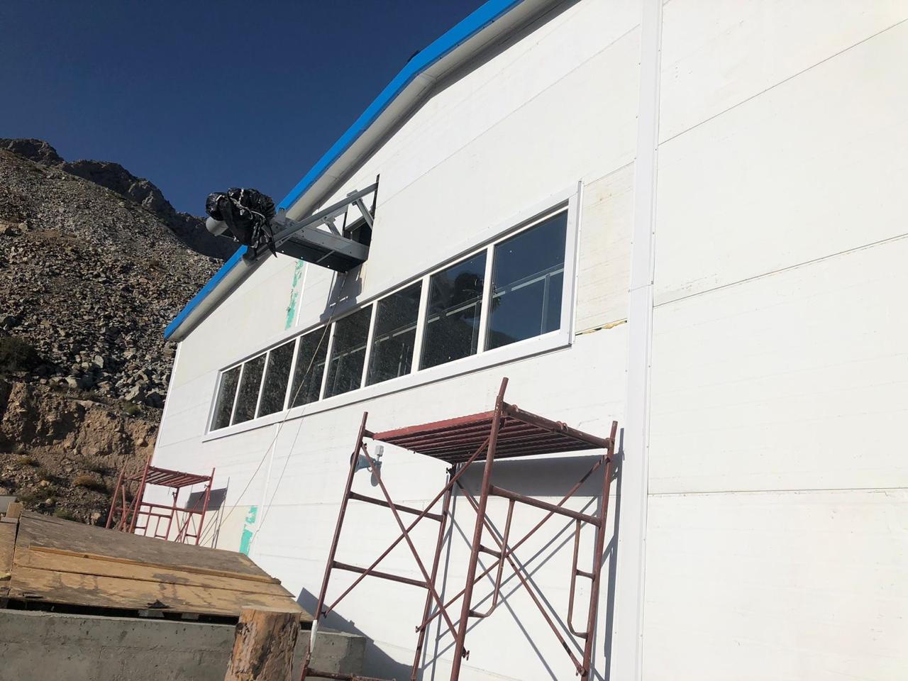 Строительство объектов очистных сооружений шахтных вод подземного рудника с инженерными сетями