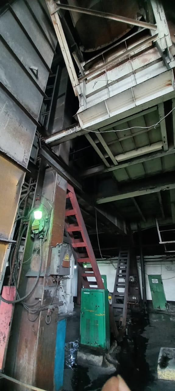 Капитальный ремонт топки сушильных агрегатов с растопочными клапанами и трубами