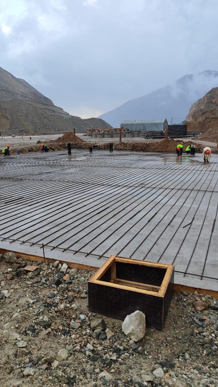 Строительство объектов очистных сооружений шахтных вод подземного рудника с инженерными сетями