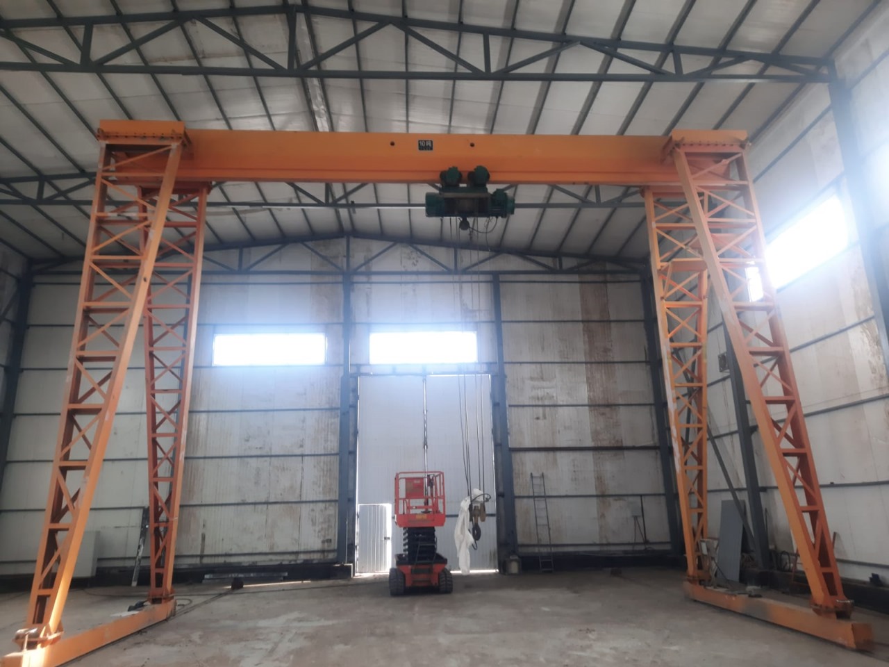 Ремонтные работы Козлового крана г/п 10т.