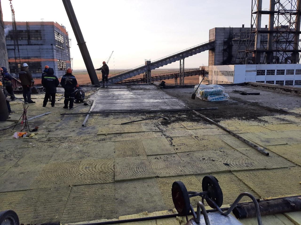 Капитальный ремонт здания цеха погрузочных бункеров